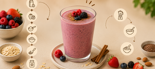 Smoothie de frutos rojos